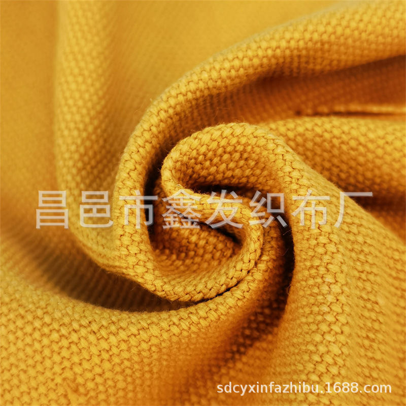 16-унцовая усиленная полиэфирно-хлопковая брезентовая ткань (3)