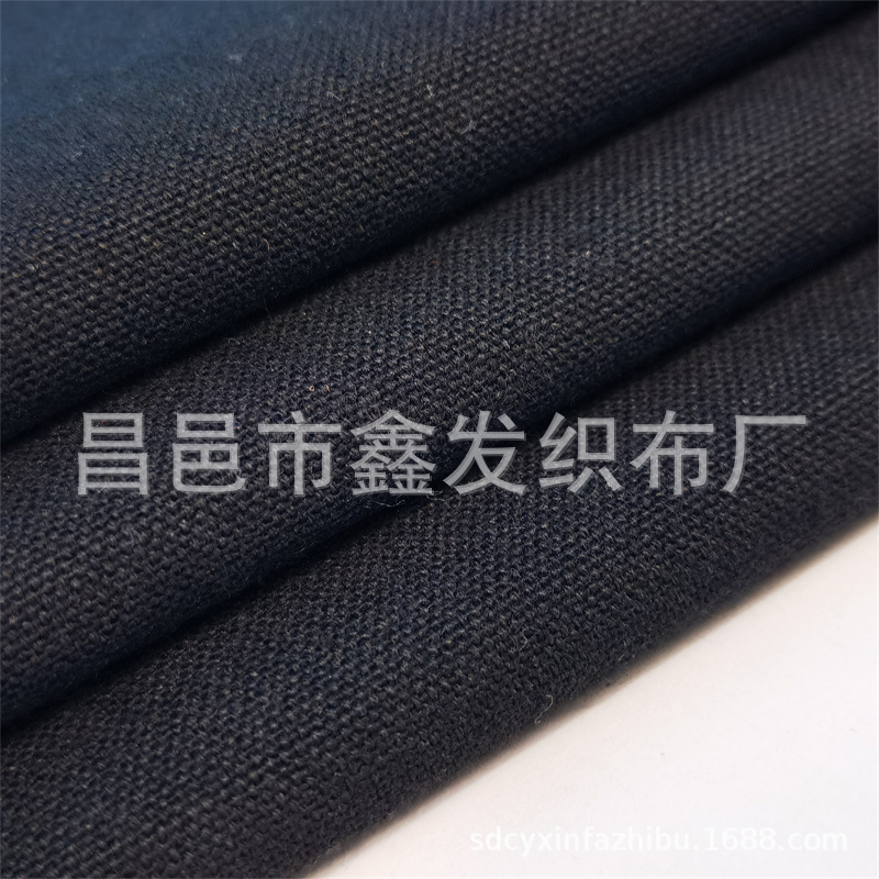 7-унцовая черная брезентовая ткань (2)