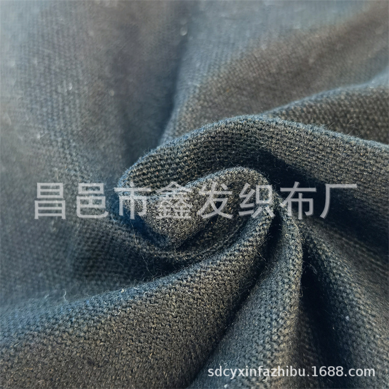 7-унцовая черная брезентовая ткань (3)